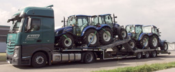 Transportation of tractors